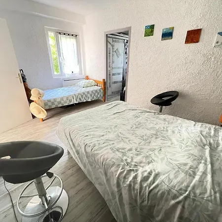 Daire 4-6pers-piscine-parc Arbore Fitou